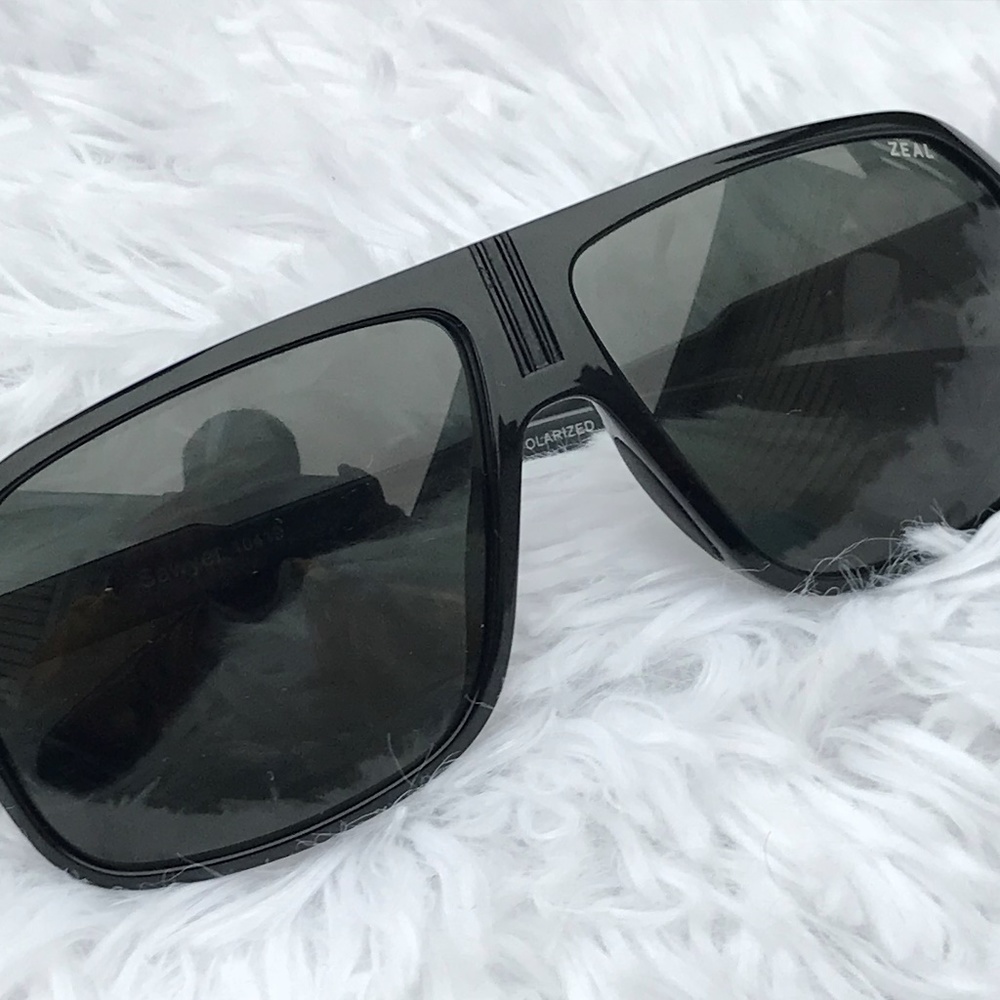 Zeal Polarized Men Sunglasses Sport Black Eye Wear - Picture 2 of 8